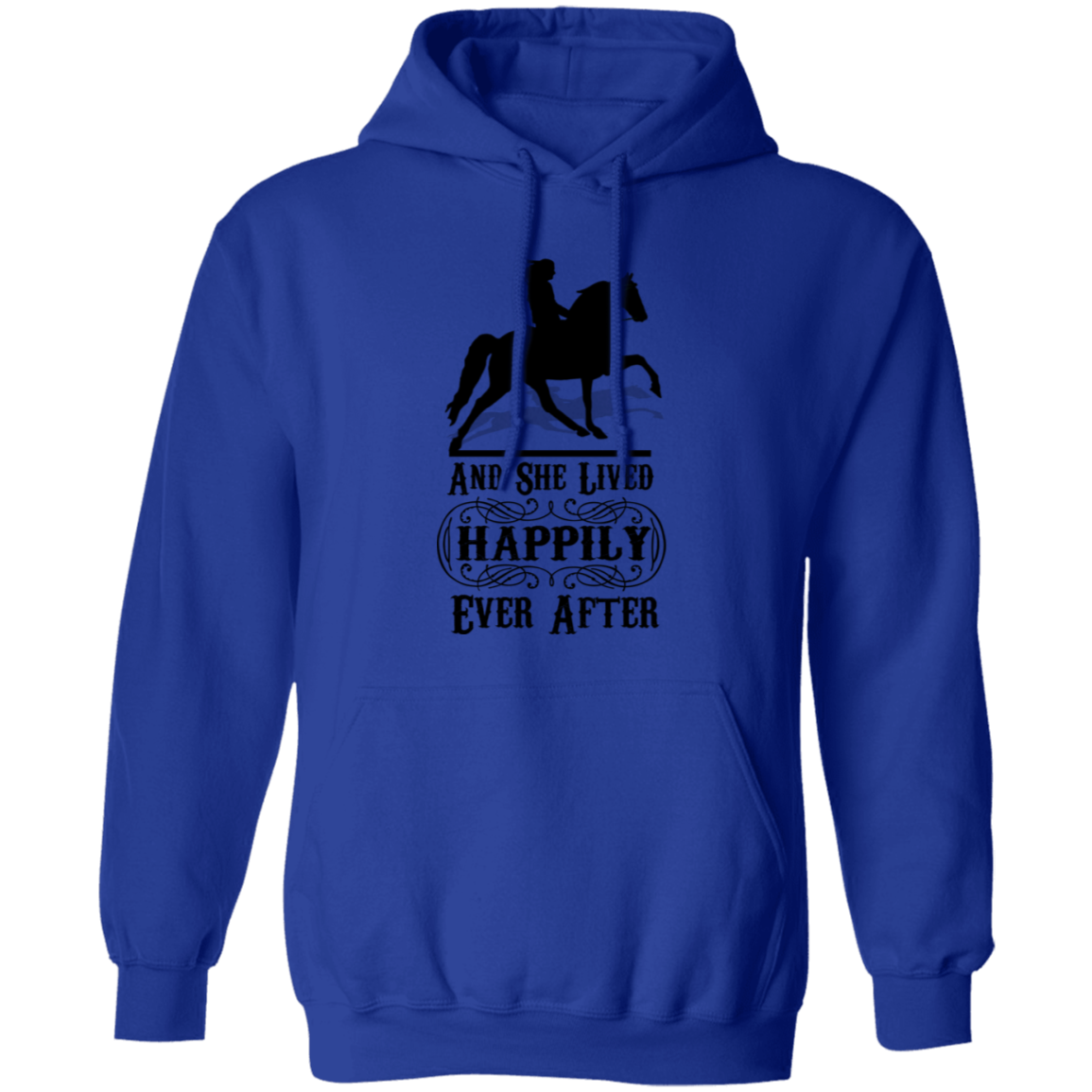 HAPPILY EVER AFTER (TWH Pleasure) Blk G185 Gildan Pullover Hoodie