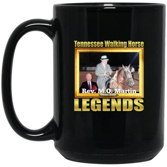 REV MO MARTIN (Legends Series) BM15OZ 15oz Black Mug