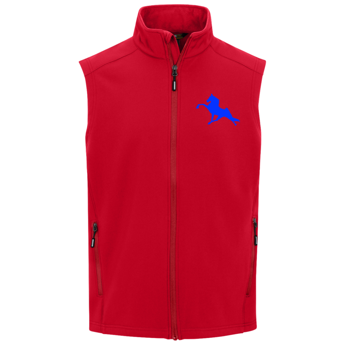 Tennessee Walking Horse Performance (royal blue) CE701 Core 365 Mens Cruise Two-Layer Fleece Bonded Soft Shell Vest