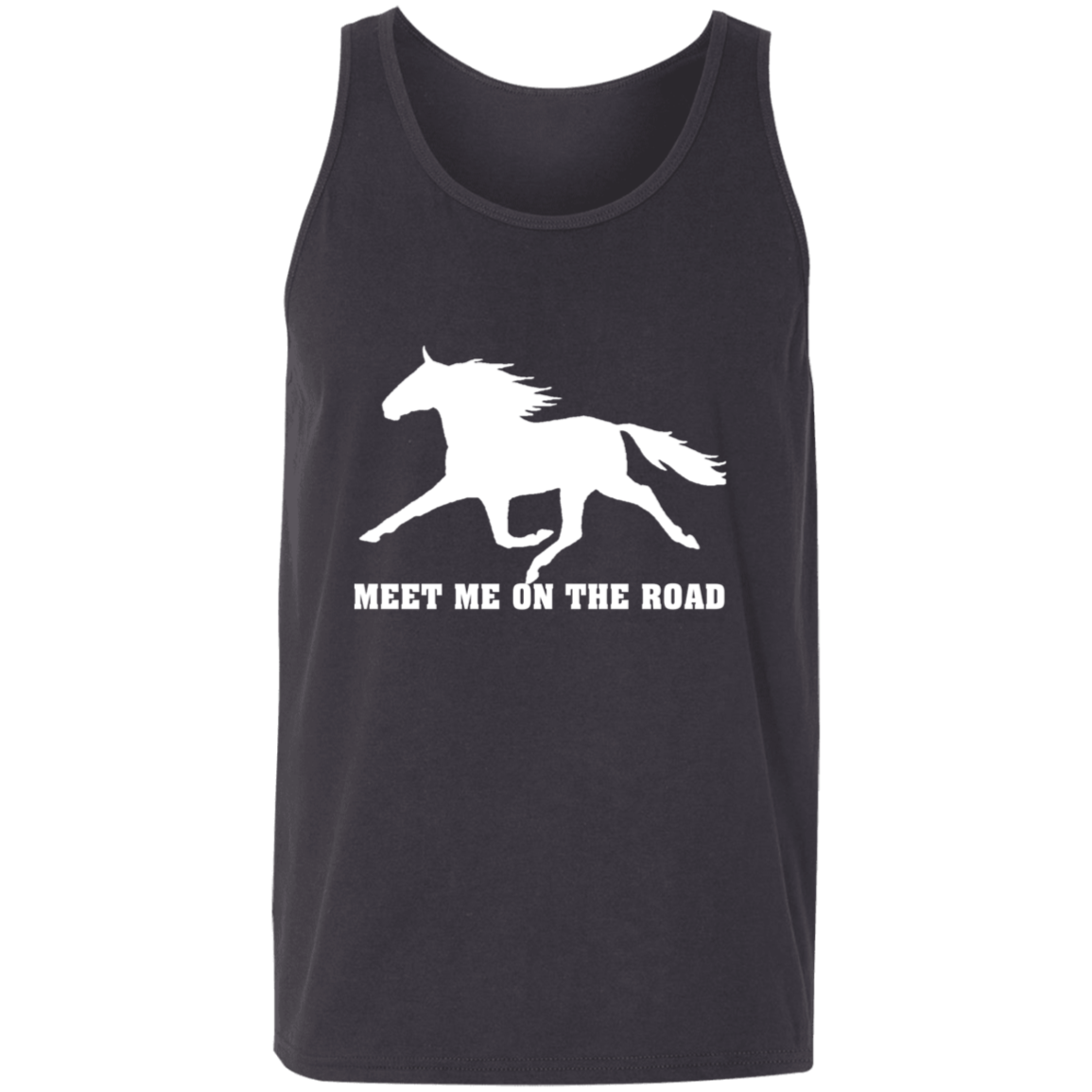 MEET ME ON THE ROAD (WHITE) 3480 Unisex Tank