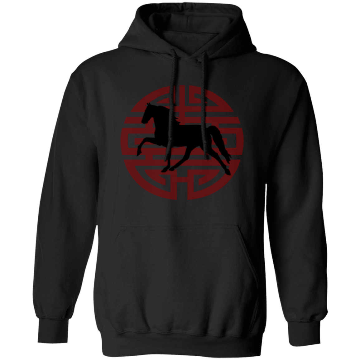 Tennessee Walking Horse  PLEASURE JAPANESE ART G185 Gildan Pullover Hoodie