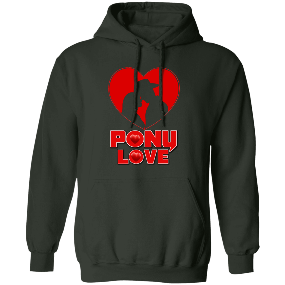 Pony Love G185 Gildan Pullover Hoodie