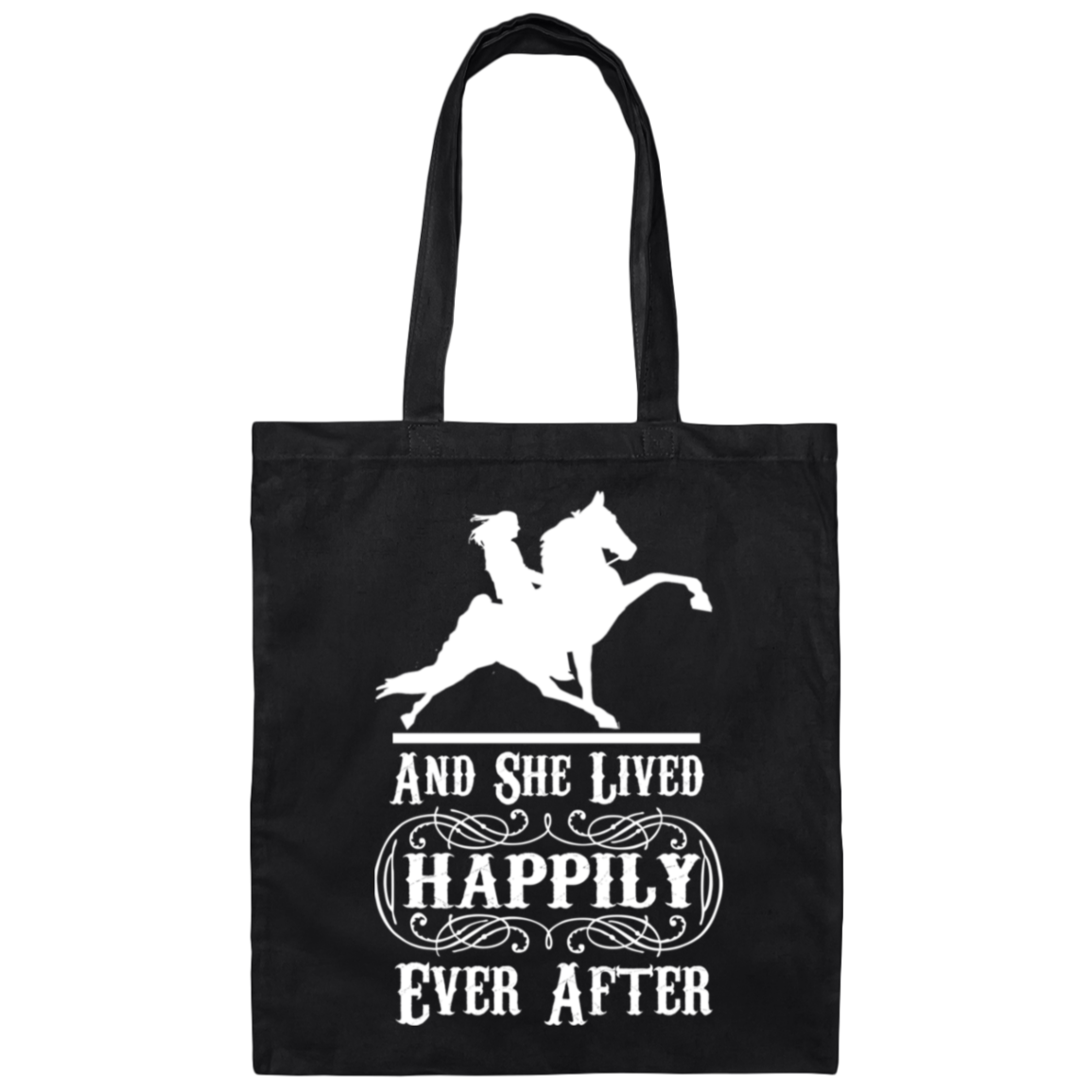 HAPPILY EVER AFTER (TWH Performance) wht BE007 Canvas Tote Bag