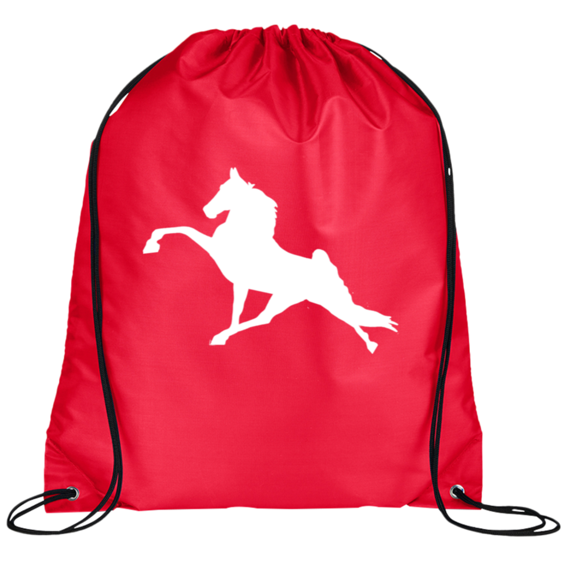 Tennessee Walking Horse Performance (WHITE) BG100 Prime Line Drawstring Cinch Backpack