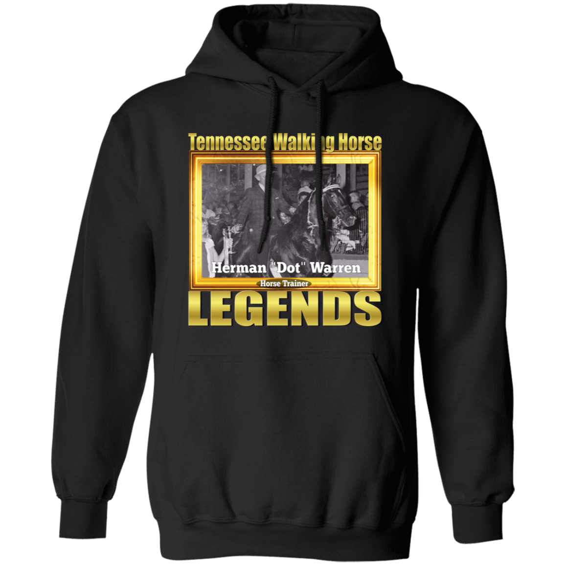 DOT WARREN (Legends Series) G185 Gildan Pullover Hoodie