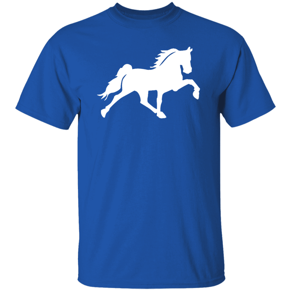 TENNESSEE WALKING HORSE DESIGN 3 JMD (WHITE) G500 5.3 oz. T-Shirt