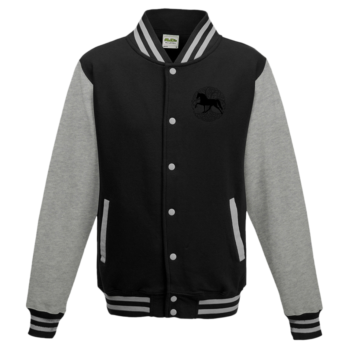 TWH PLEASURE TREE OF LIFE JHA043 AWDis Mens Letterman Jacket