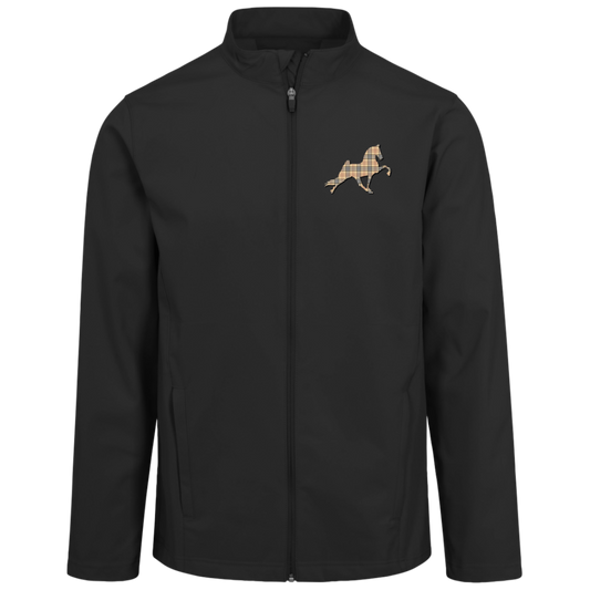 TENNESSEE WALKING PERFORMANCE HORSE  (BURBURY) TT80 Team 365 Mens Leader Soft Shell Jacket