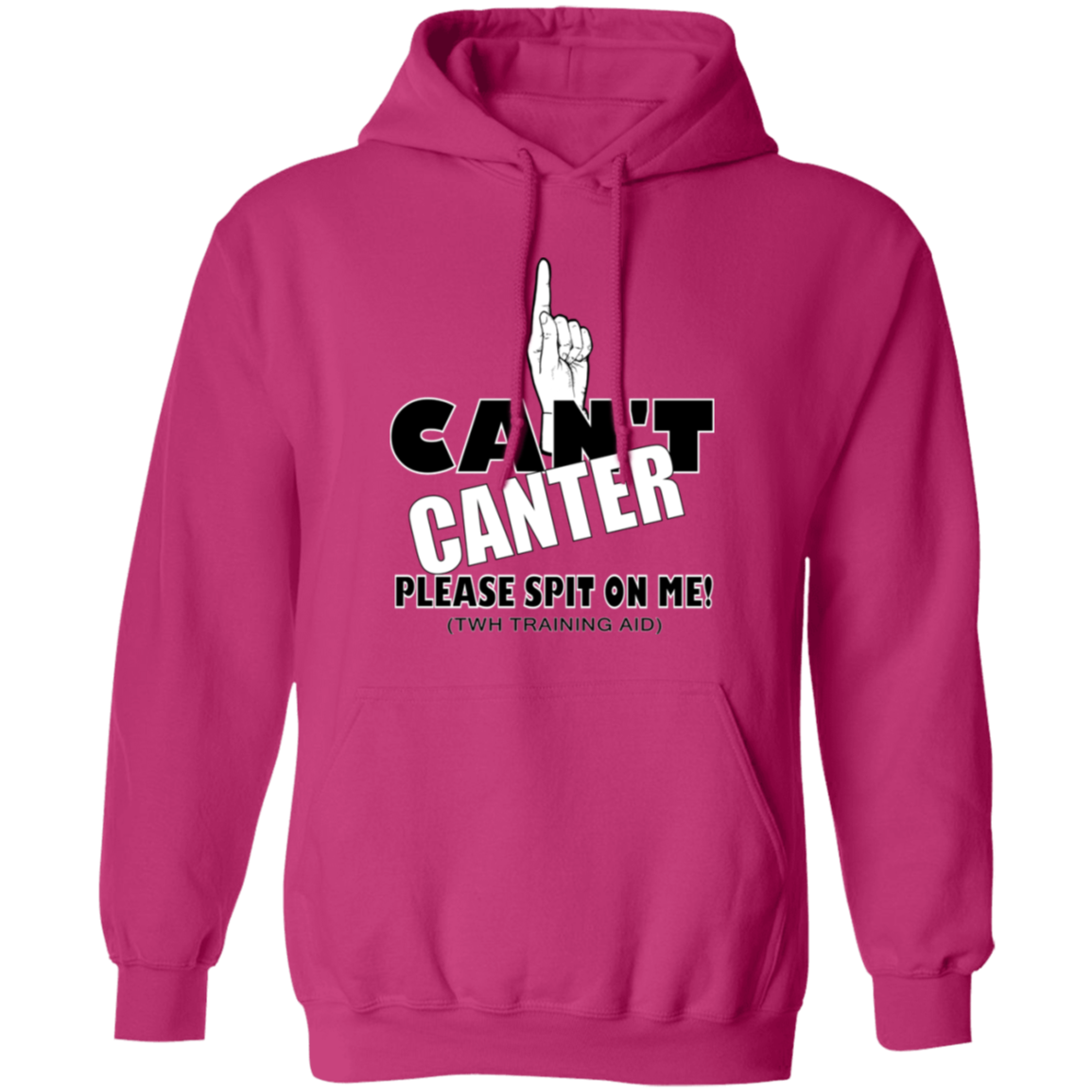 Can't Canter G185 Gildan Pullover Hoodie