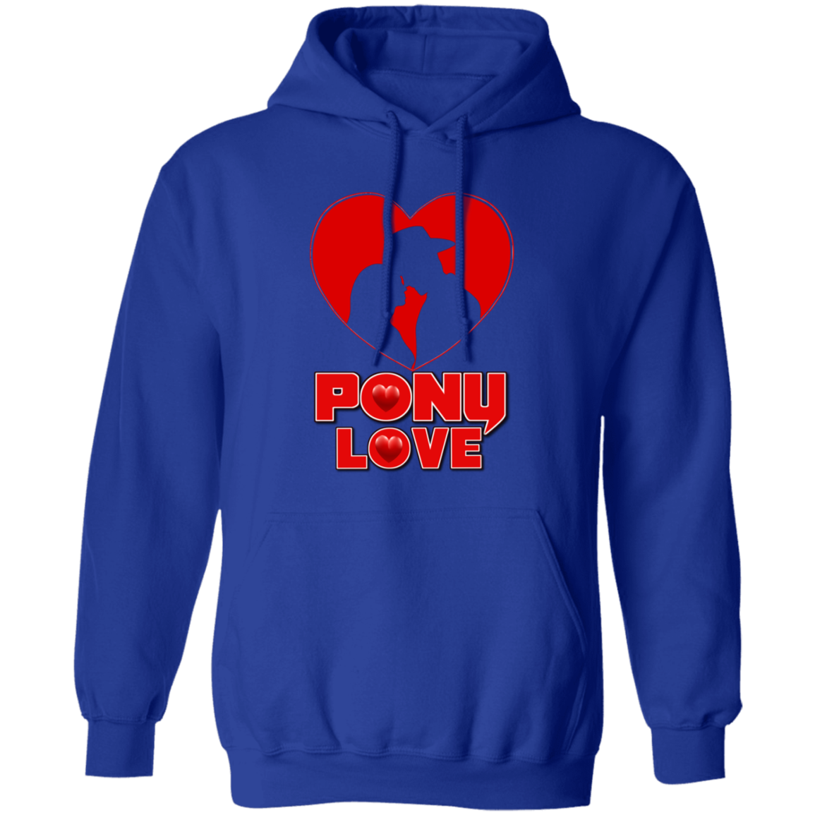 Pony Love G185 Gildan Pullover Hoodie