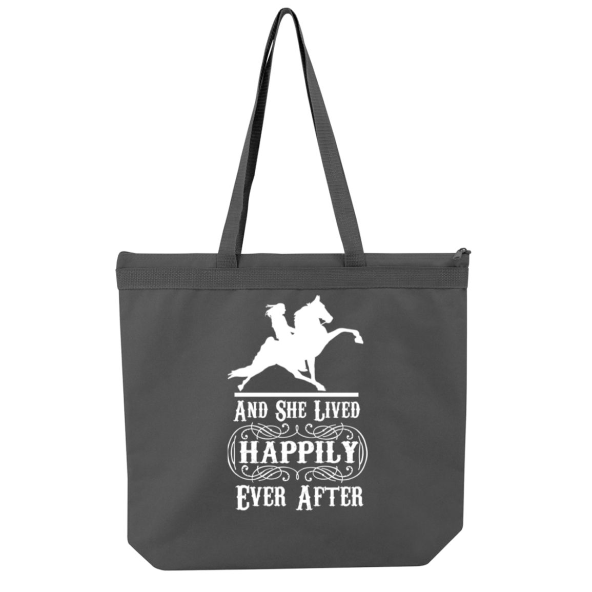 HAPPILY EVER AFTER (TWH Performance) wht 8802 Liberty Bags Melody Large Tote