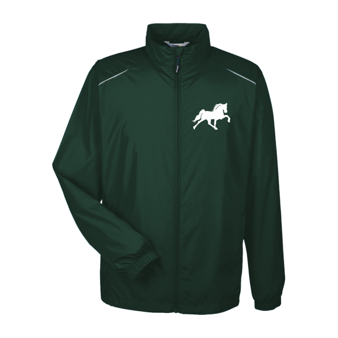 TENNESSEE WALKING HORSE DESIGN 3 JMD (WHITE) 88183 Core 365 Mens Techno Jacket