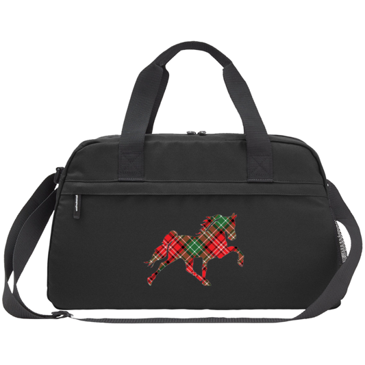 TENNESSEE WALKING HORSE DESIGN 3 JMD (RED PLAID) CE057 Core 365 Medium Duffel Bag