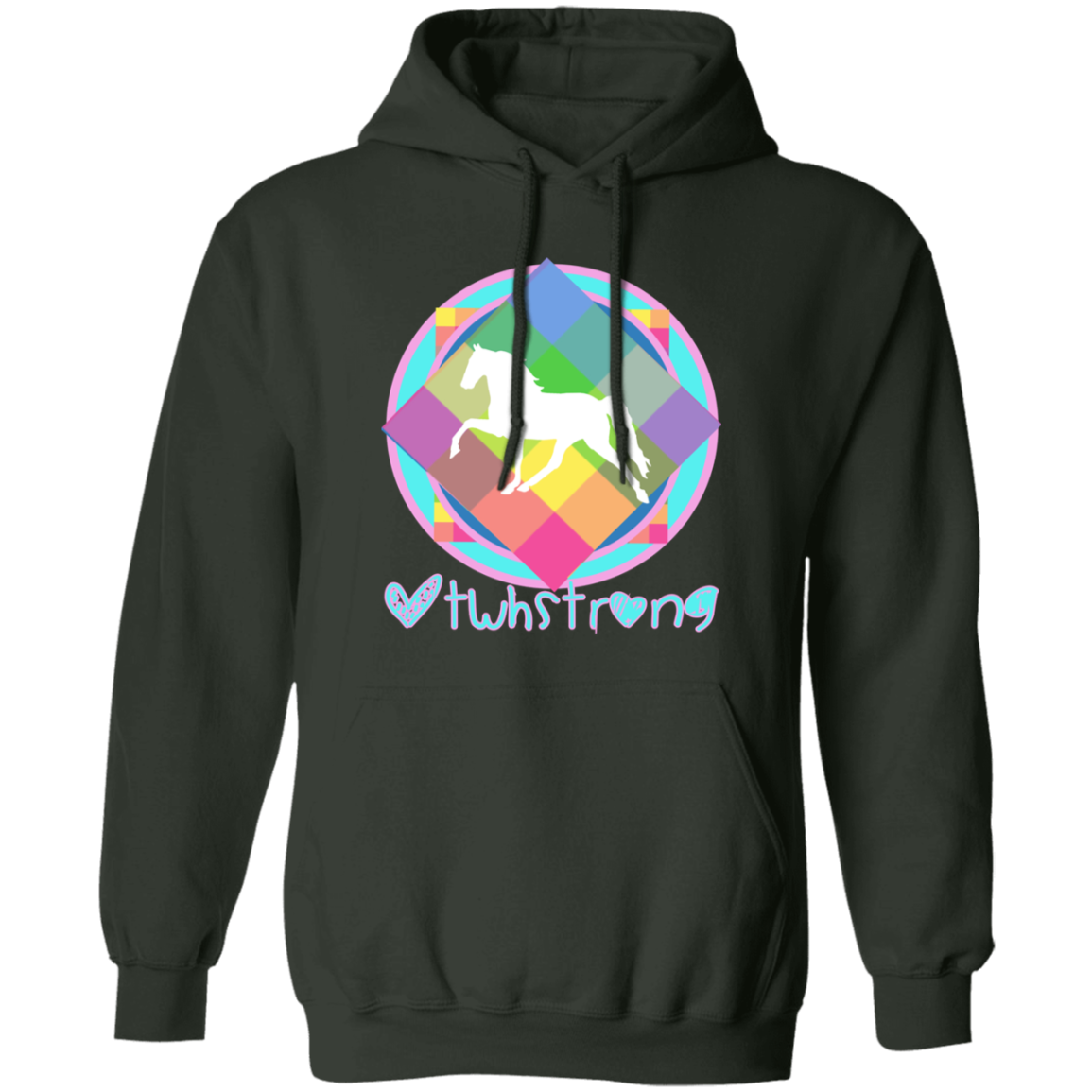 #TWHstrong 3 (Pleasure) G185 Gildan Pullover Hoodie