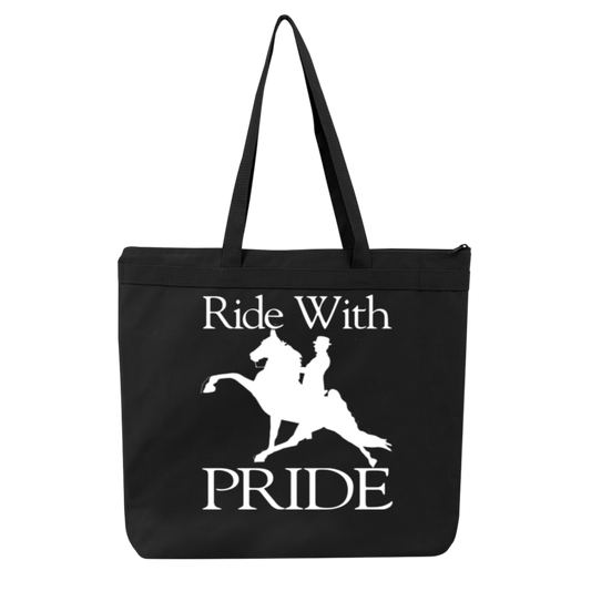 RIDEWITHPRIDEWHITE 8802 Liberty Bags Melody Large Tote