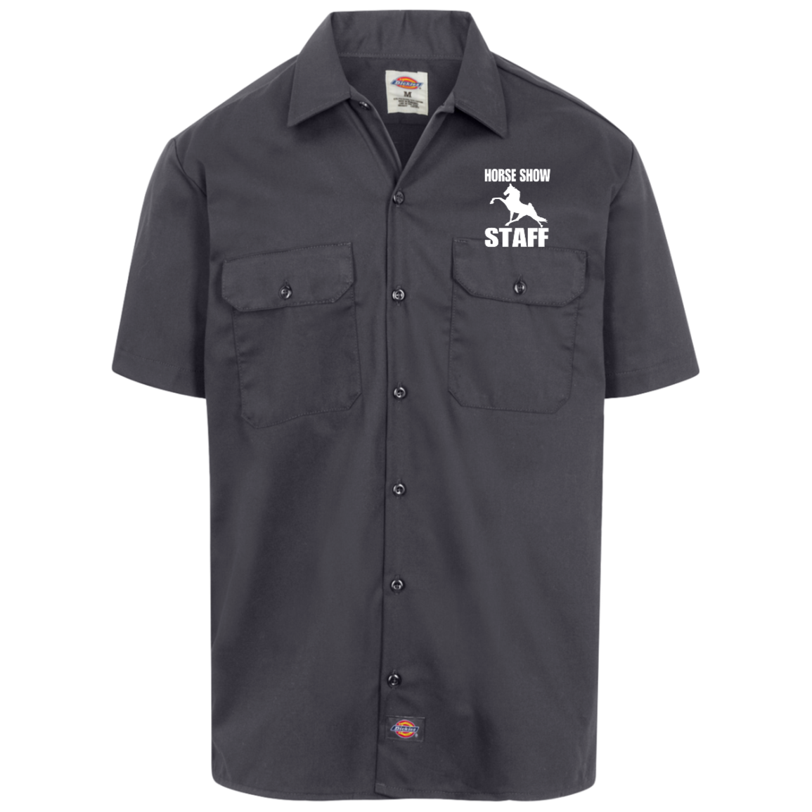 Horse Show Staff 1574 Dickies Men's Short Sleeve Workshirt