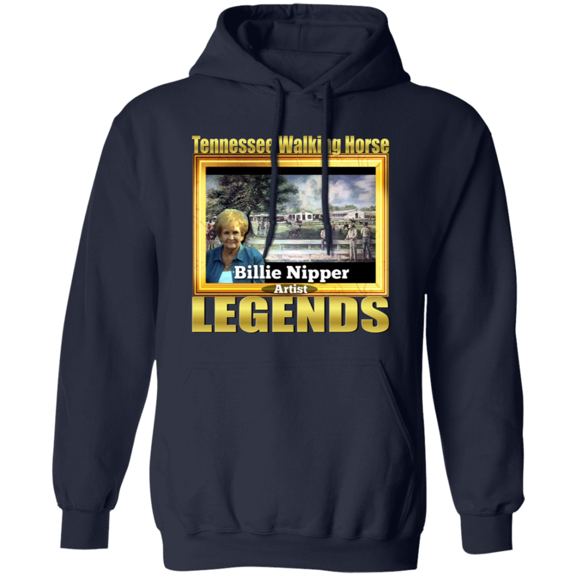 BILLIE NIPPER (Legends Series) G185 Gildan Pullover Hoodie