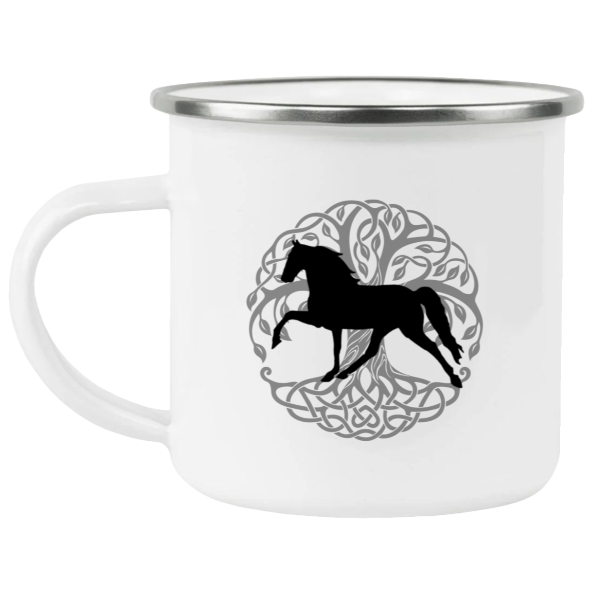 TWH PLEASURE TREE OF LIFE 21271 Enamel Camping Mug