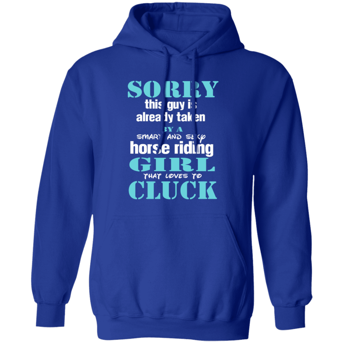 LOVES TO CLUCK G185 Gildan Pullover Hoodie