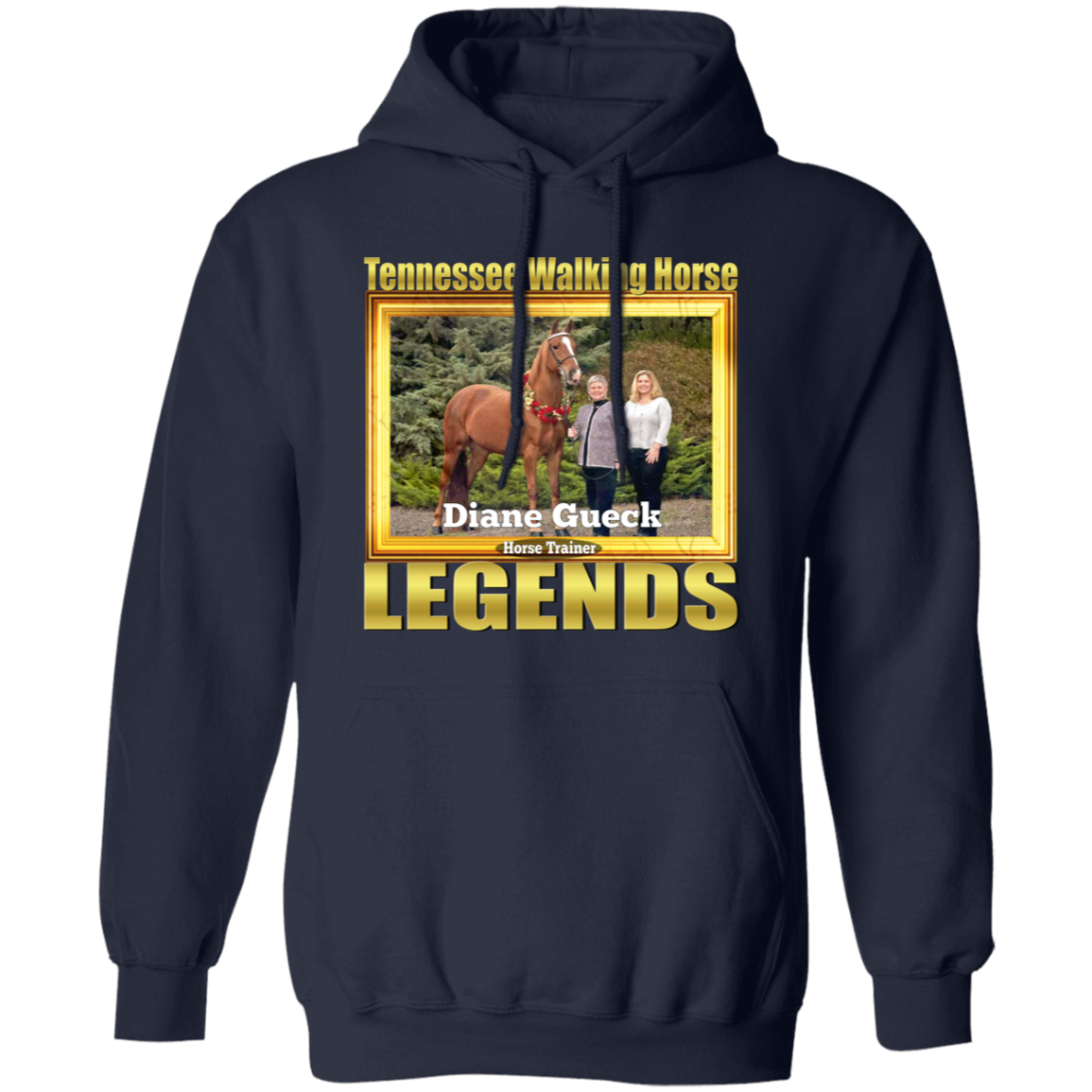 DIANE GUECK (Legends Series) G185 Gildan Pullover Hoodie