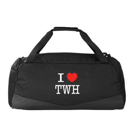 I LOVE TWH WHITE 1369223 Under Armour Undeniable Duffel Bag