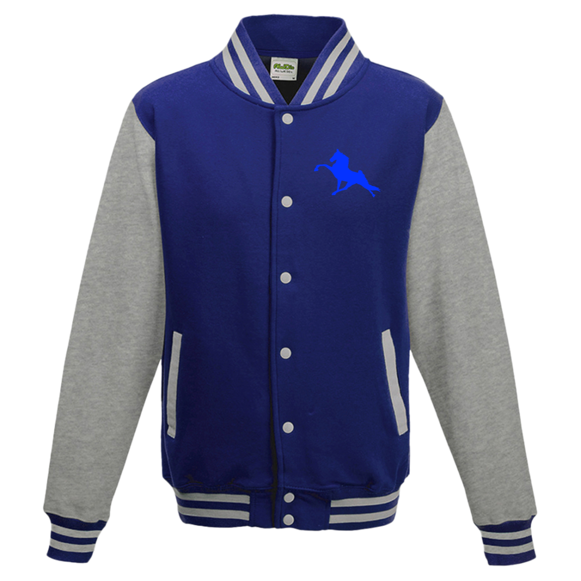 Tennessee Walking Horse Performance (royal blue) JHA043 AWDis Mens Letterman Jacket