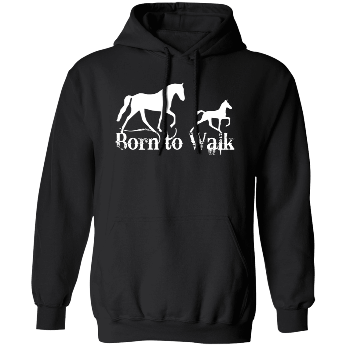 BORN TO WALK G185 Gildan Pullover Hoodie