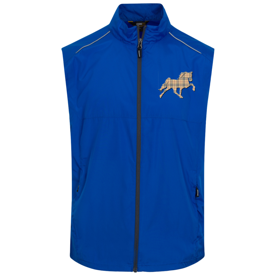 TENNESSEE WALKING HORSE DESIGN 3 JMD (BURBURY) CE703 Core 365 Mens Techno Lite Unlined Vest