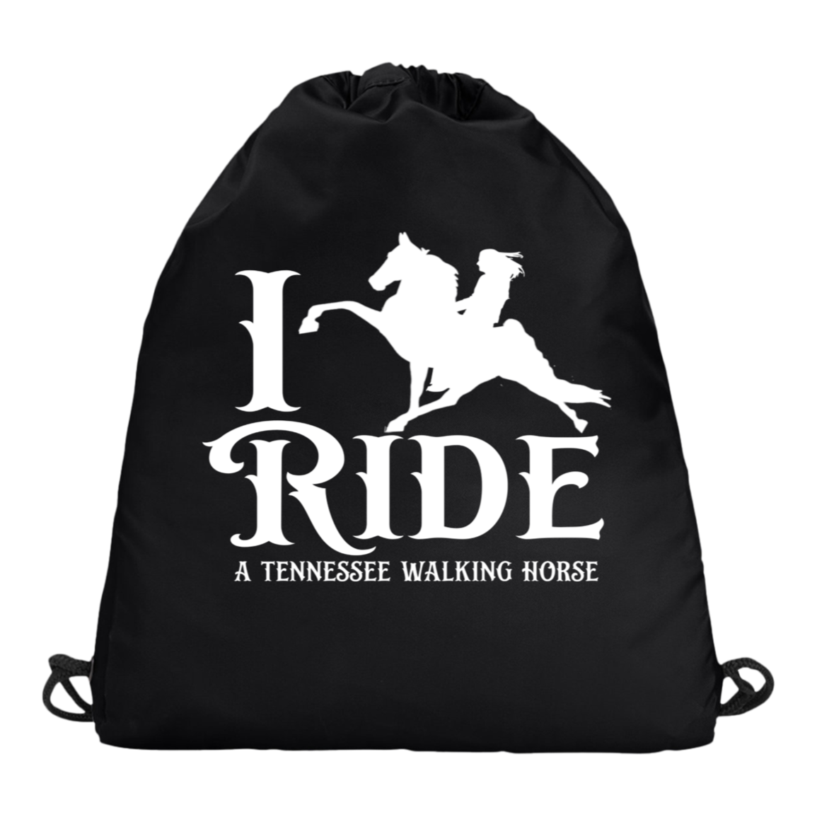 I RIDE A WALKING HORSE B (WHITE) CS3000 Champion Carrysack