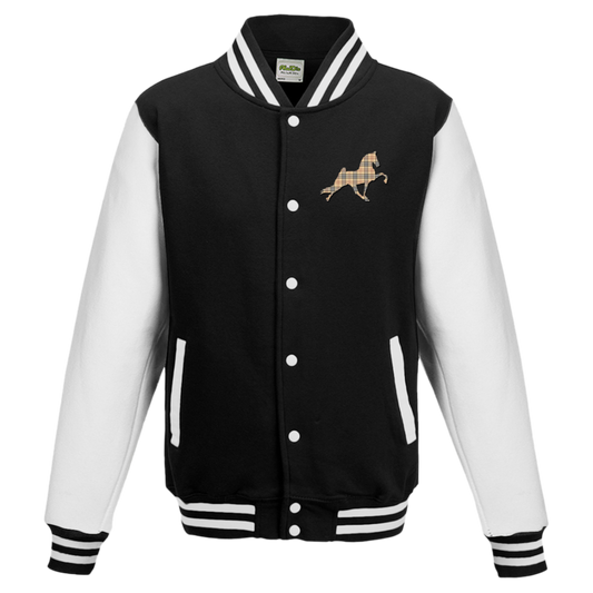 TENNESSEE WALKING PERFORMANCE HORSE  (BURBURY) JHA043 AWDis Mens Letterman Jacket