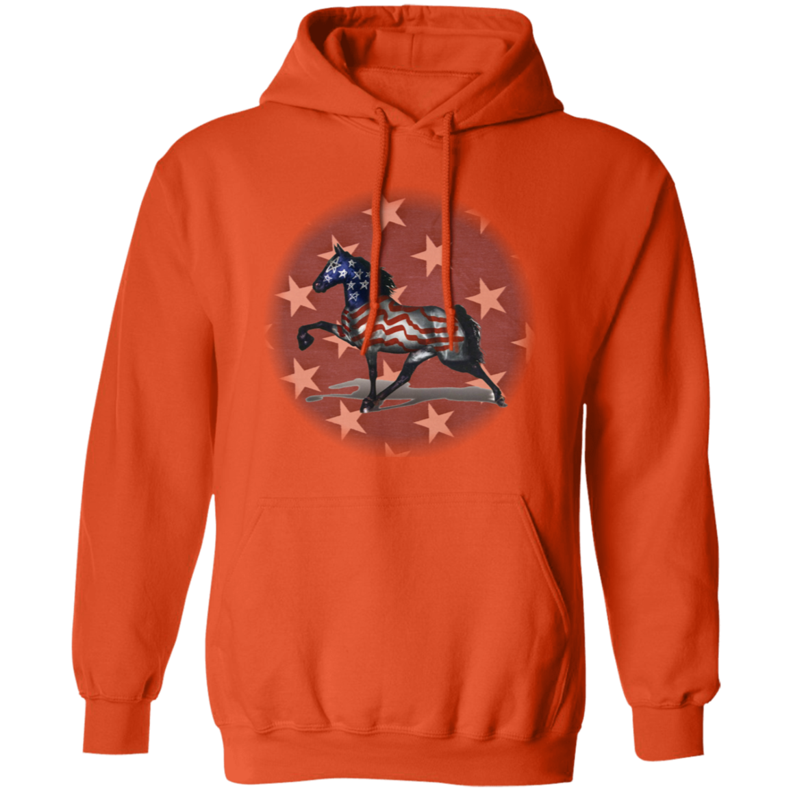 AMERICA'S HORSE G185 Gildan Pullover Hoodie