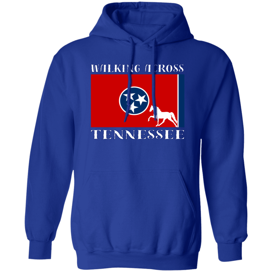 Walking Across Tennessee (Pleasure) G185 Gildan Pullover Hoodie