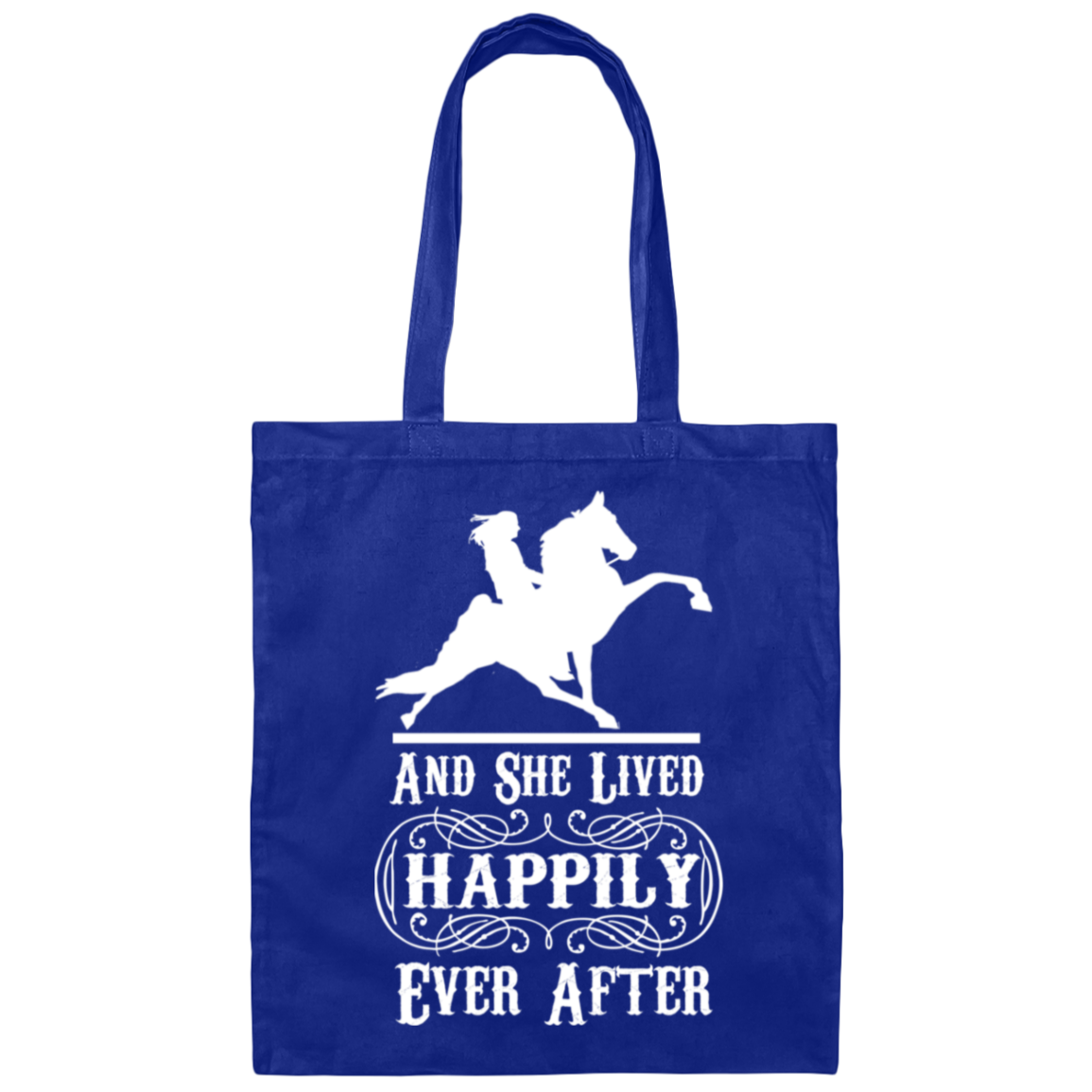 HAPPILY EVER AFTER (TWH Performance) wht BE007 Canvas Tote Bag