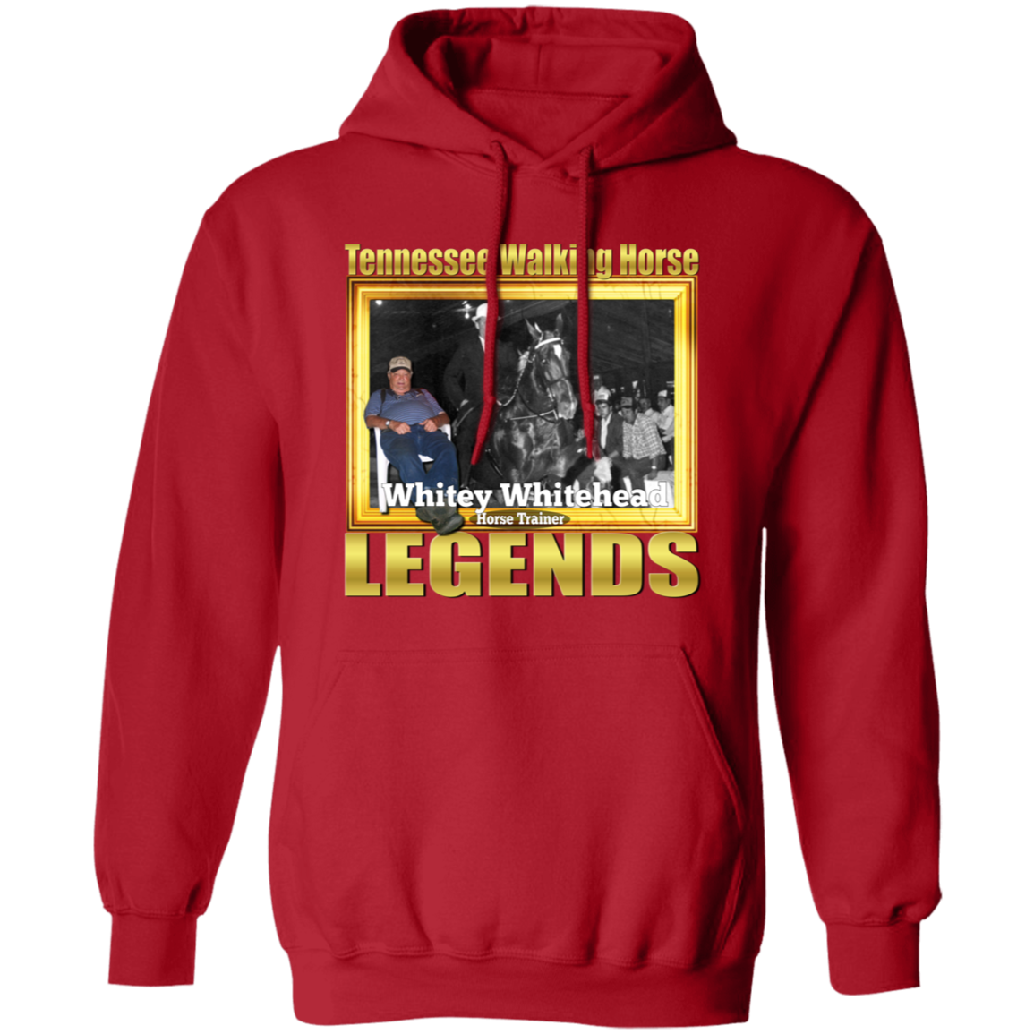 WHITEY WHITEHEAD (Legends Series) G185 Gildan Pullover Hoodie