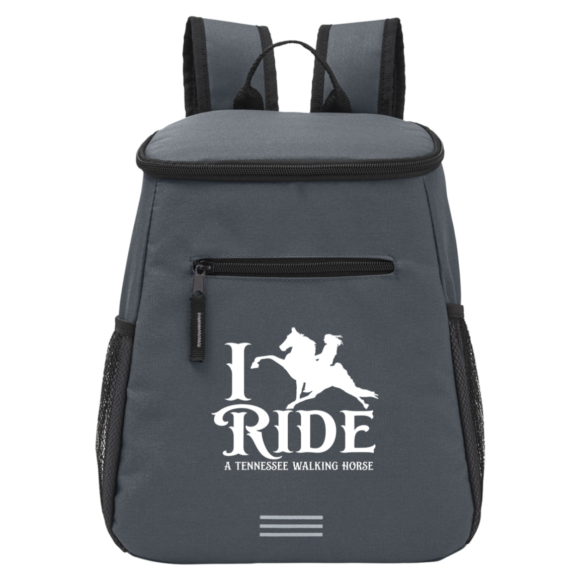 I RIDE A WALKING HORSE B (WHITE) CE056 Core 365 Backpack Cooler