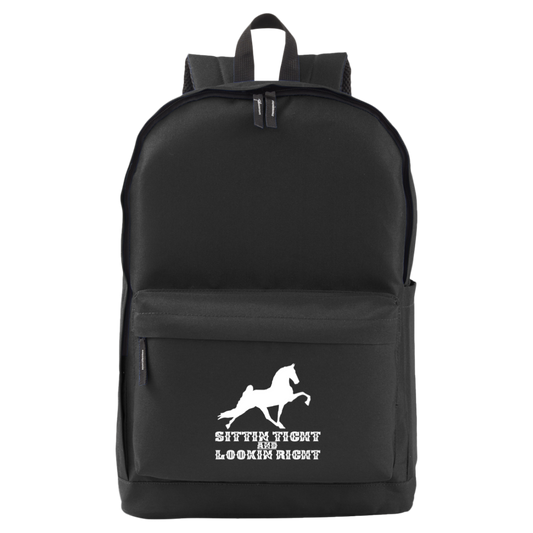 SITTIN TIGHT LOOKIN RIGHT TWH PERFORMANCE(WHITE) CE055 Core 365 Essentials Backpack