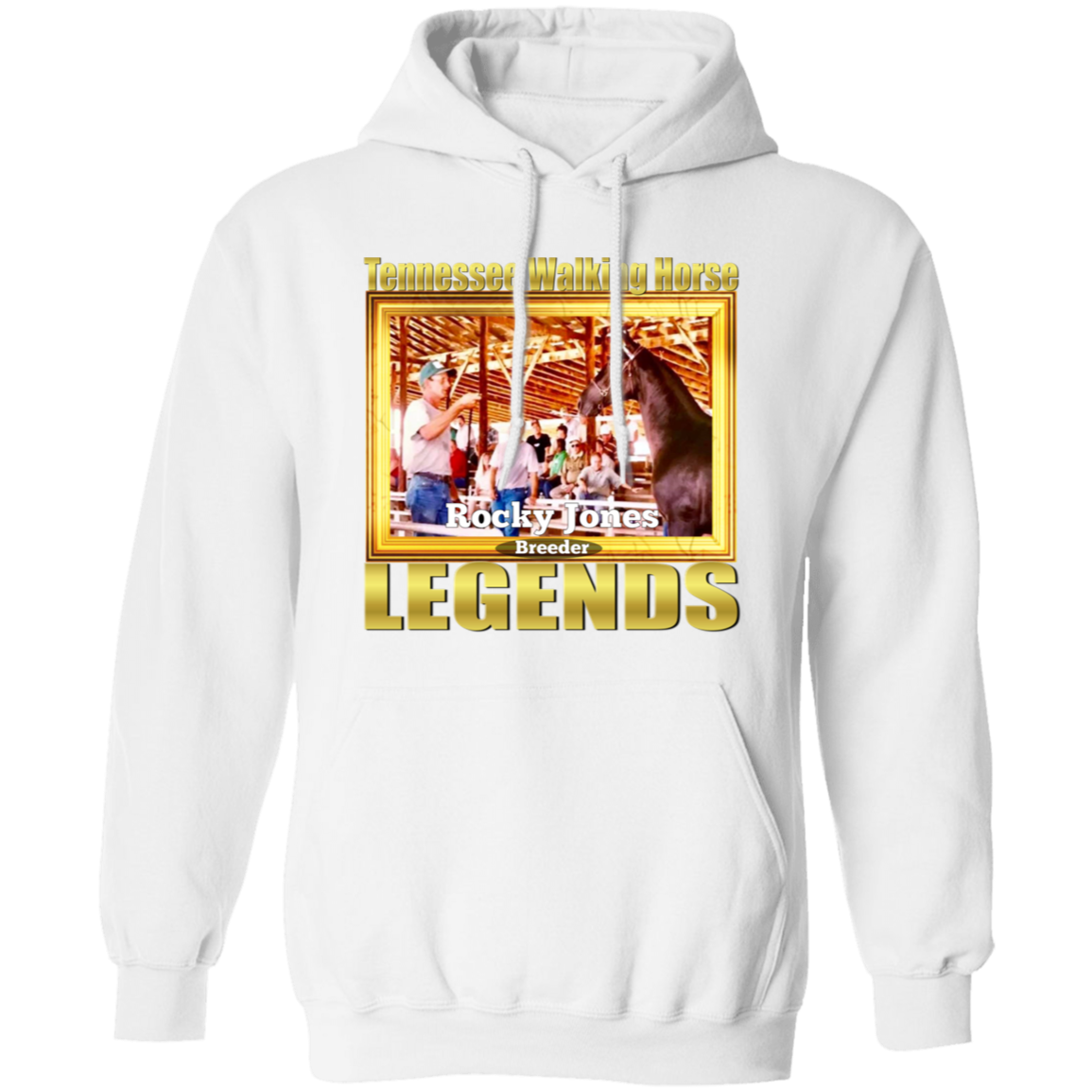 ROCKY JONES (Legends Series) G185 Gildan Pullover Hoodie