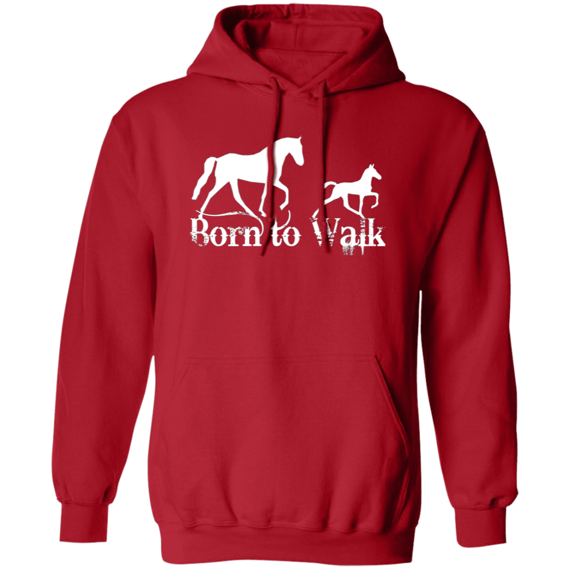 BORN TO WALK G185 Gildan Pullover Hoodie