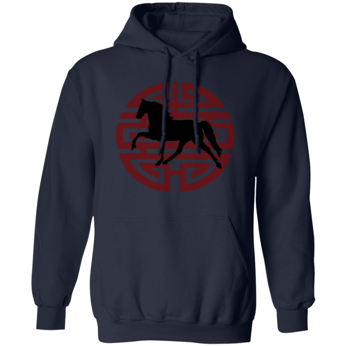 Tennessee Walking Horse  PLEASURE JAPANESE ART G185 Gildan Pullover Hoodie