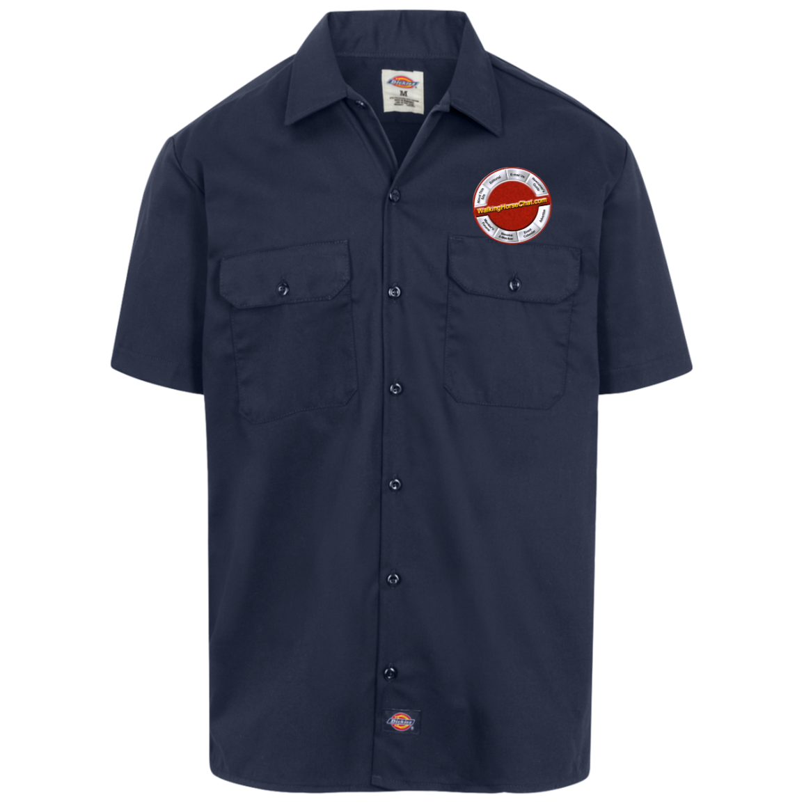 whclogo2017 1574 Dickies Men's Short Sleeve Workshirt