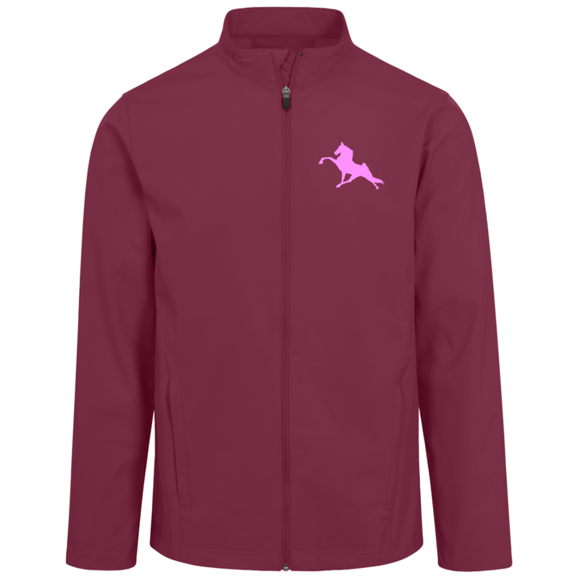 Tennessee Walking Horse Performance (light pink) TT80 Team 365 Mens Leader Soft Shell Jacket