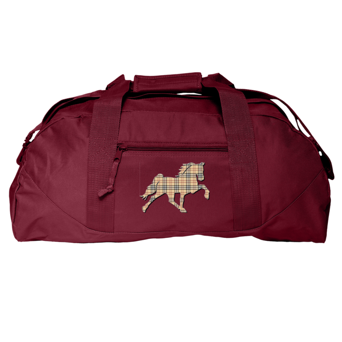 TENNESSEE WALKING HORSE DESIGN 3 JMD (BURBURY) 8806 Liberty Bags Game Day Large Square Duffel