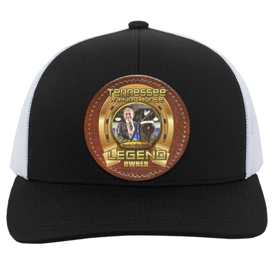 SARAH COFFEE BURKS (TWH LEGENDS) HAT 104C Trucker Snap Back