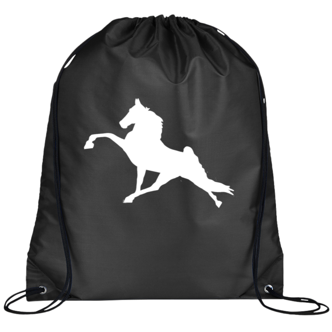 Tennessee Walking Horse Performance (WHITE) BG100 Prime Line Drawstring Cinch Backpack