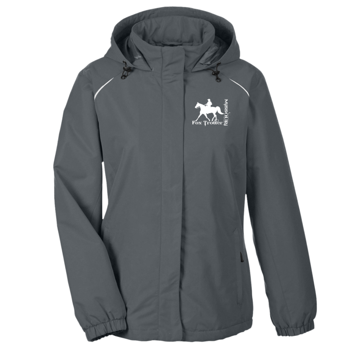 MISSOURI FOX TROTTER (white) 4HORSE 78224 Core 365 Womens Profile Fleece Lined Jacket