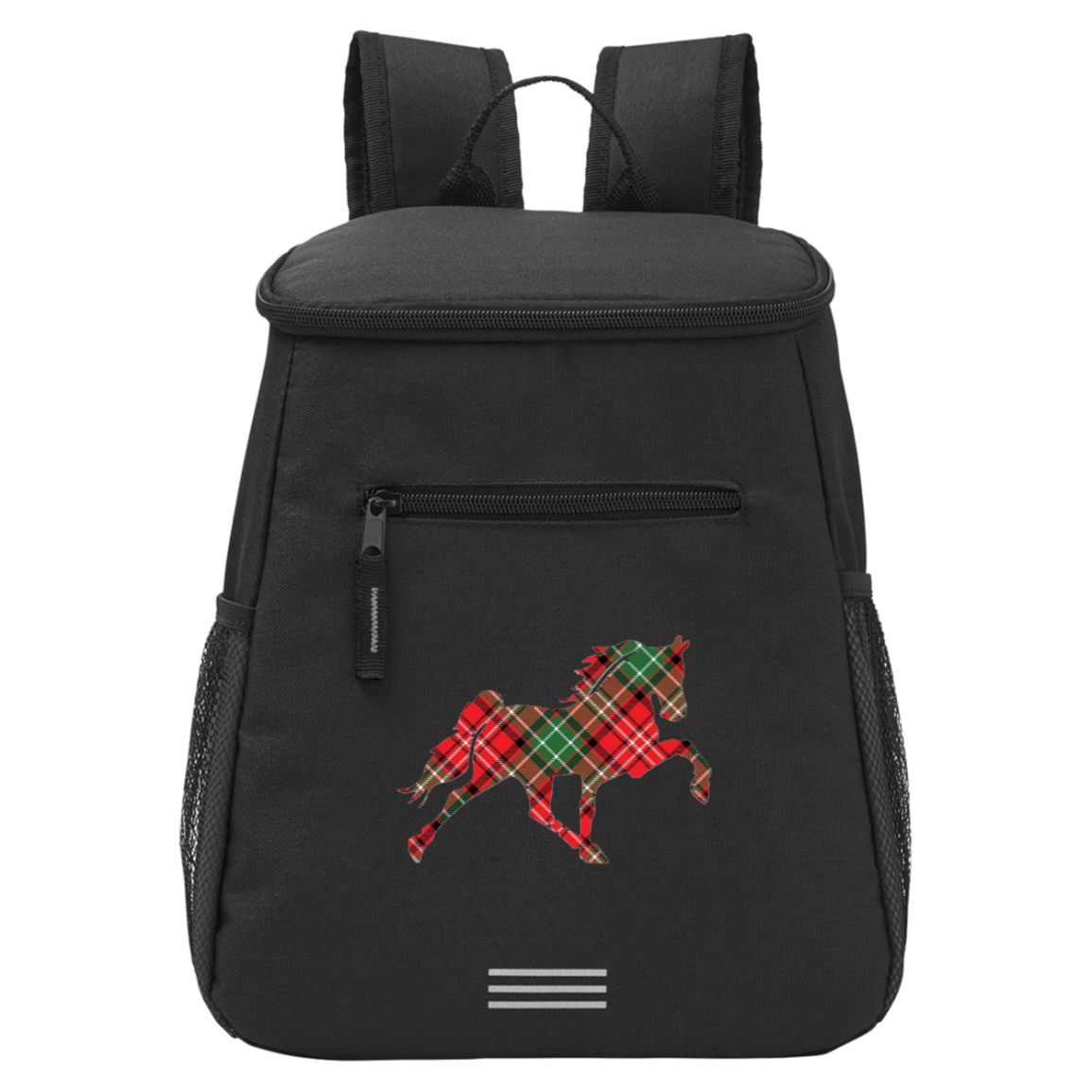 TENNESSEE WALKING HORSE DESIGN 3 JMD (RED PLAID) CE056 Core 365 Backpack Cooler