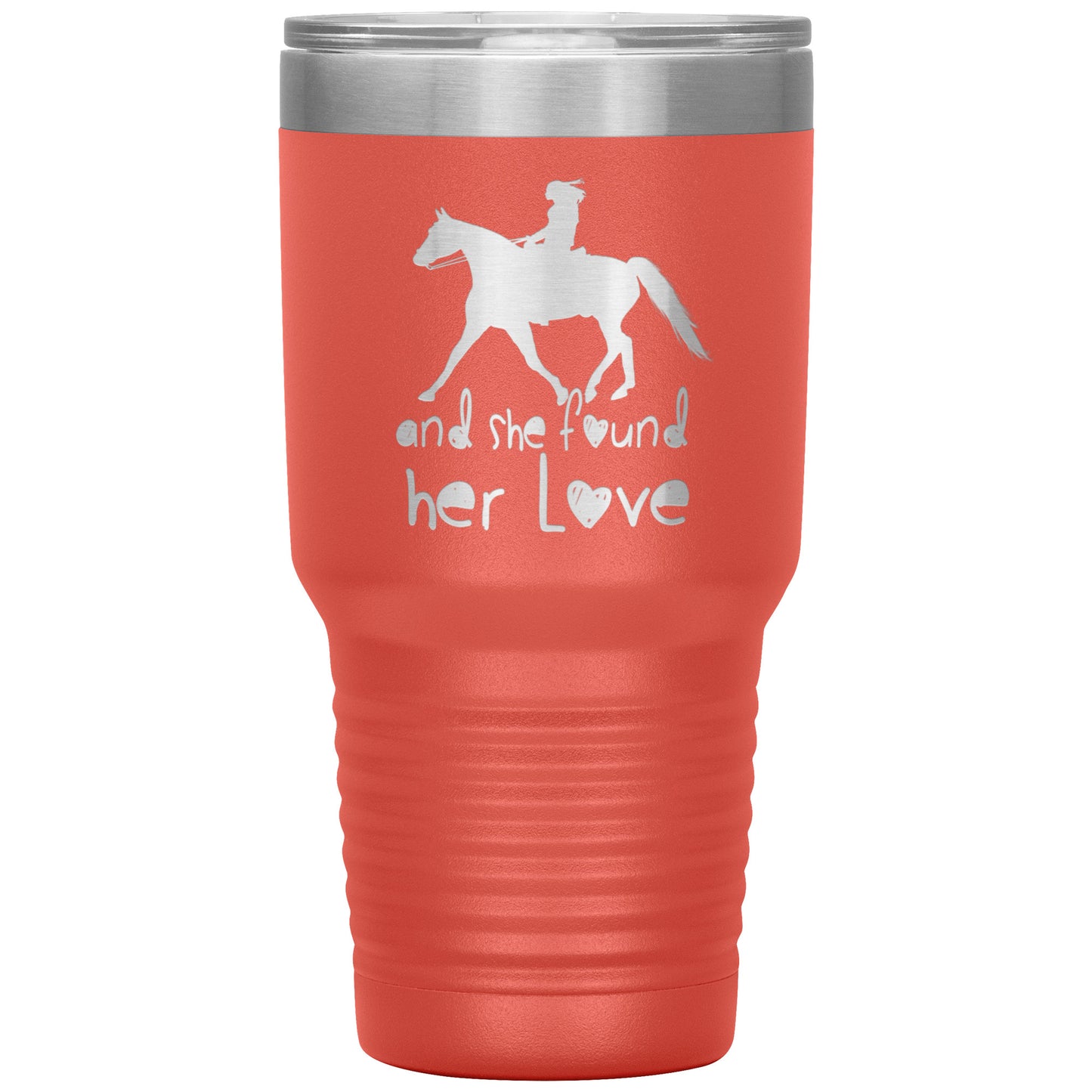 Foxtrotter (SHE FOUND HER LOVE)30oz Insulated Tumbler