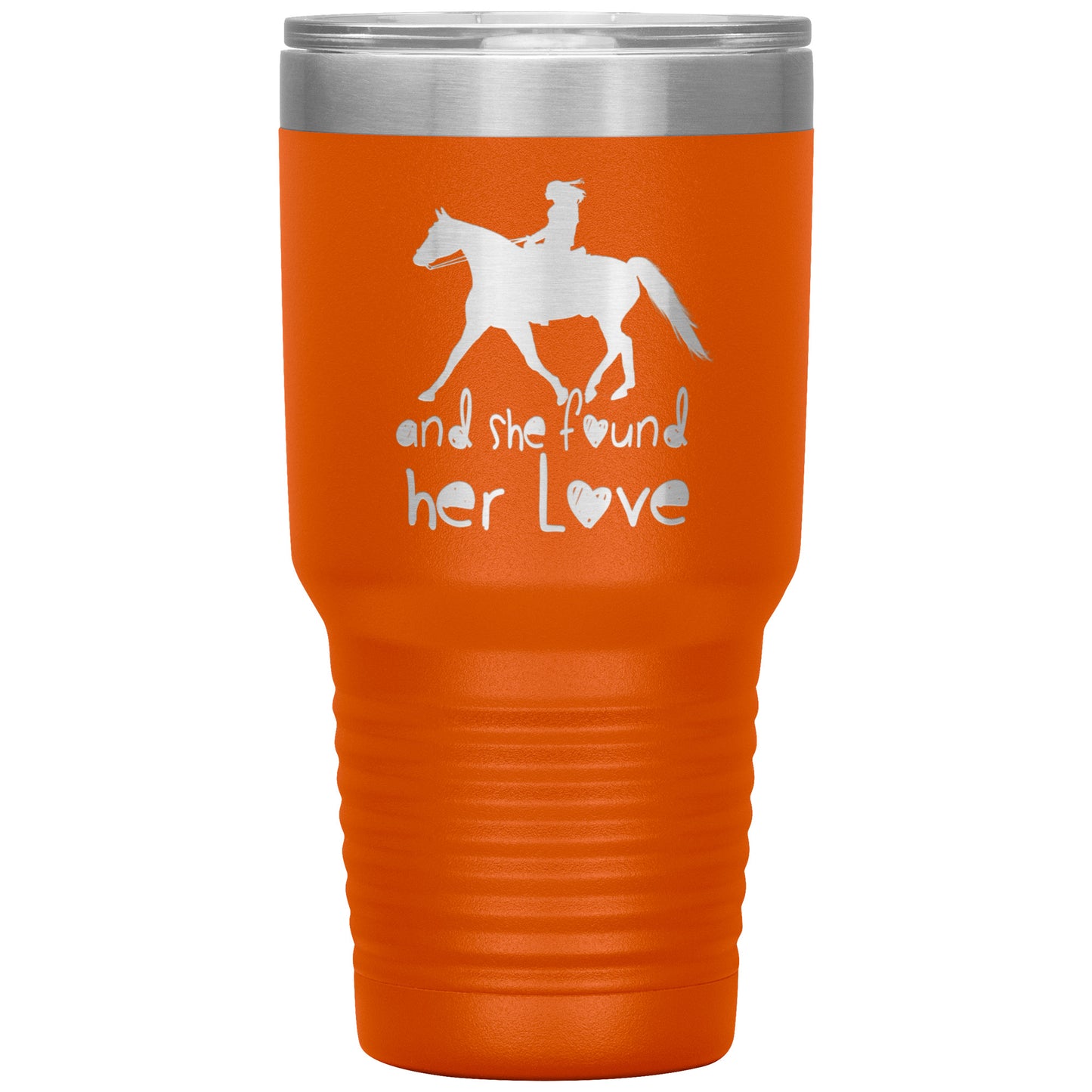 Foxtrotter (SHE FOUND HER LOVE)30oz Insulated Tumbler