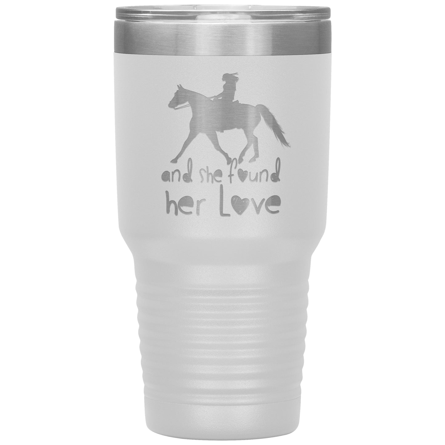 Foxtrotter (SHE FOUND HER LOVE)30oz Insulated Tumbler