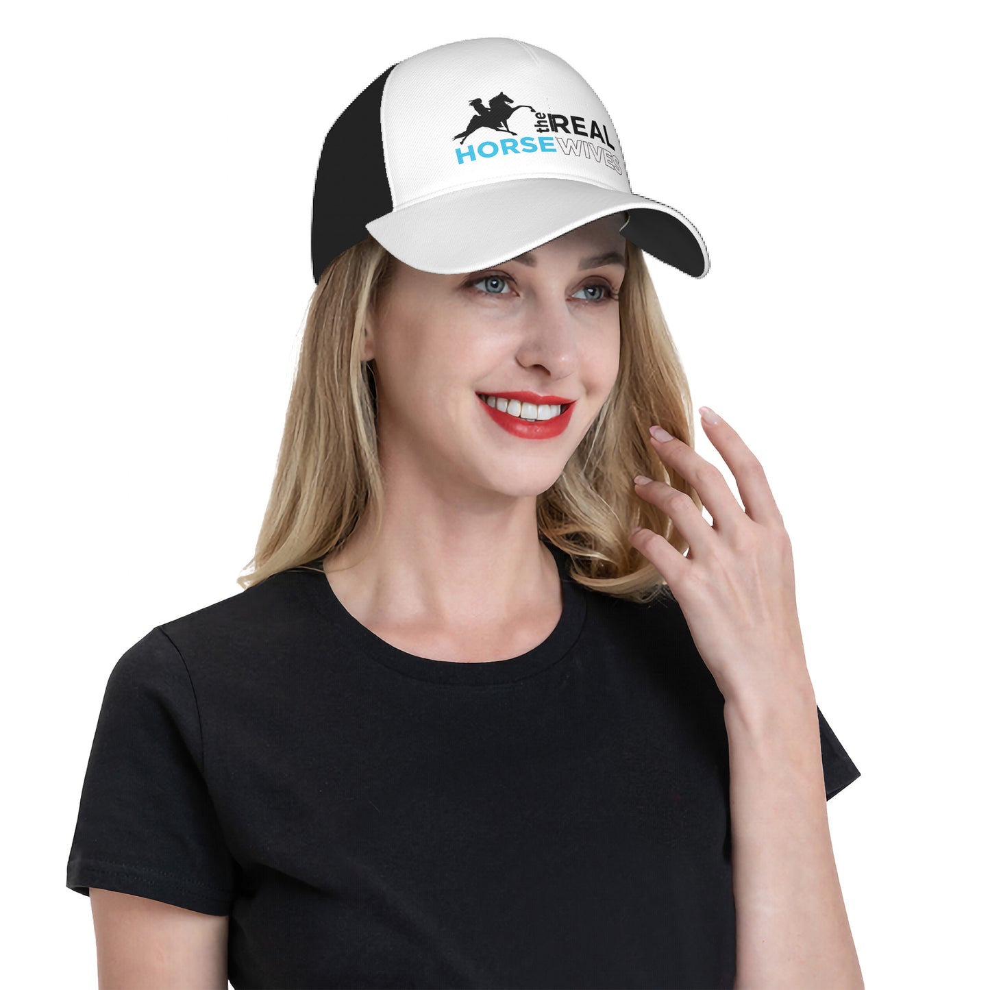 THE REAL HORSE WIVES TWH Curved Brim Baseball Cap (2 pieces)